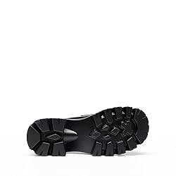 Women Loafers Platform Chunky Heel Slip On Lug Sole