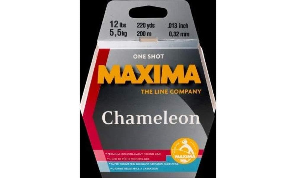 Maxima ONE Shot 6LB Chameleon 6 Lb, Brown, 230m