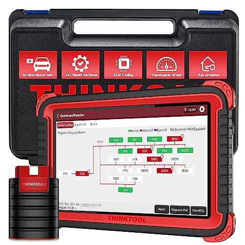 Thinkcar Thinktool Pros Bi-Directional Scanner Full Systems Diagnostic ...