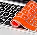 Best Acer Chromebook Keyboard Cover Ergonomic Silicone Covers Protector Laptop Computer Accessories Cool Colors Fits Acer Chromebooks 11.6” Durable Eco-Friendly & Hygienic by Casiii (Orange)