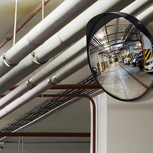 Kiloxa Convex Security Mirror, Traffic Curved Wide Angle Mirror for