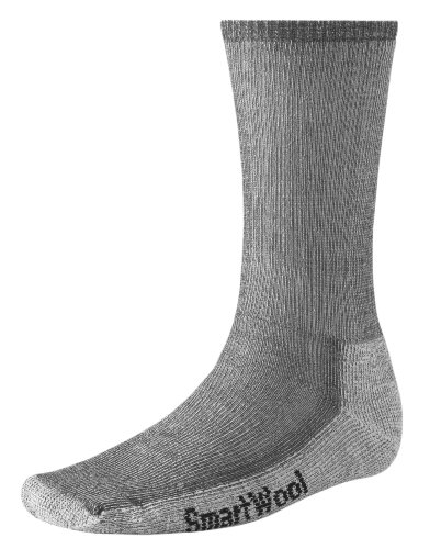 SmartWool Men’s Hike Medium Crew Socks (Gray) Large