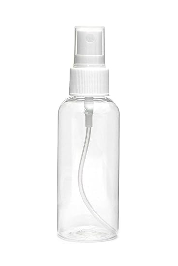 Lakeer 100 ml Plastic Empty Spray Bottle Refillable Fine Mist Perfume Atomizer for