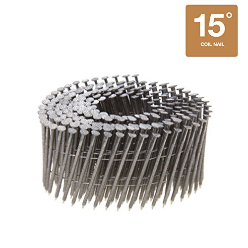CHEAP 15 Degree Wire Coil Collated Nails 316 Stainless Steel Siding