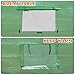 Strong Camel Greenhouse Replacement Cover for 10' x 7' x 6' Frame Larger Walk in Outdoor Plant Gardening Greenhouse Green Color Tarp (Frame Does NOT Included)