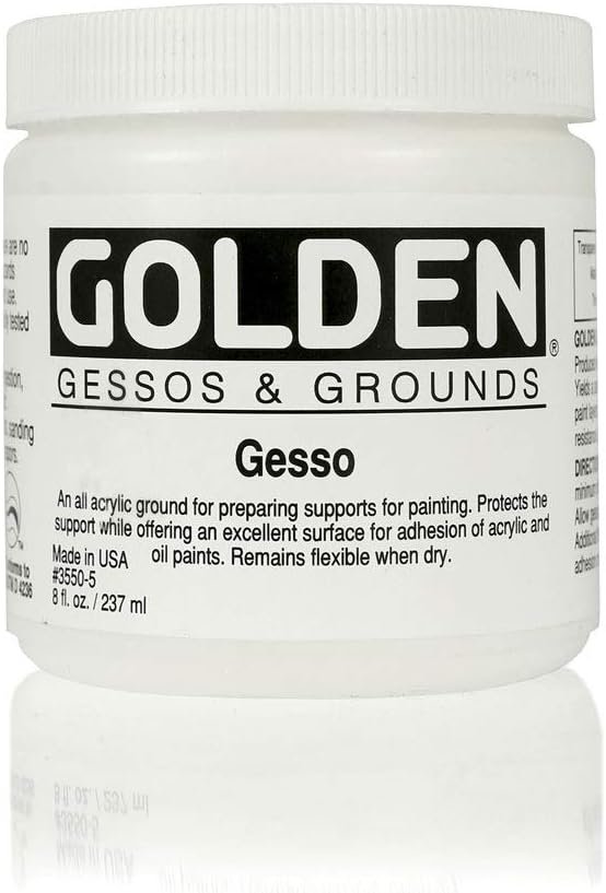 Golden 236ml Gesso, 236 ml (Pack of 1)