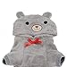 Dog Clothes for Small Dogs, Funny Pet Clothing Bear Jumpsuit Outfit Costume for Yorkie Chihuahua Small Poodle - Medium, Grey