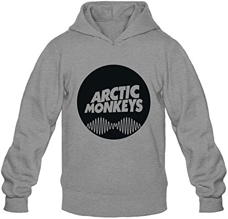 AWESOME Men's Arctic Monkeys Band Logo Pullover Hoodie Sweatshirt