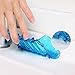 MMRM Clear Plastic Waterfall Drain Soap Dish with Suction Cup Bathroom Peach