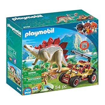 PLAYMOBIL Explorer Vehicle with Stegosaurus Building Set