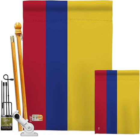 Amazon Com Americana Home Garden Fk140055 P3 Colombia Flags Of