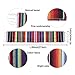 TRLYC Pack of 10 Wedding 14 by 84-Inch Mexican Serape Table Runners for Country Outdoor Wedding Party Christmas Decor