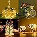 HOMELYLIFE 15 Pack Fairy Lights 7ft 20 LED Battery Operated String Lights Firefly Lights Waterproof Silver String Wire Lights for DIY, Wedding, Party, Christmas Decoration (Warm White)