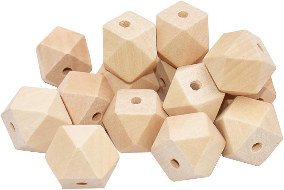 Bestartstore 50 cuentas de madera con