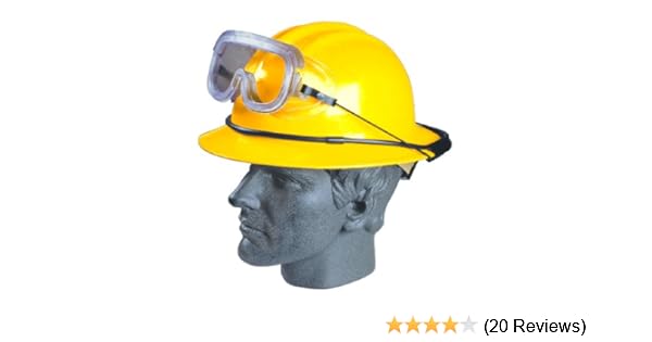 hard hat goggle retainer clip