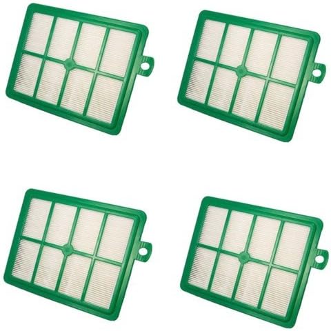 HQRP Filter 4-Pack Compatible with Electrolux EL4040A 4040A EL4042A 4042A JetMaxx, EL4050A 4050A, EL4050B Versatility, EL4100A 4100A Ergospace, EL4200A EL4300A EL4101A 4101A Ergospace Vacuum Cleaner