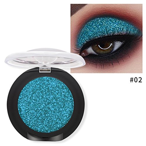 Best Pro Eyeshadow Palette Makeup - Eye Shadow Diamond Makeup Pearl Metallic Eyeshadow Palette Makeup (B)