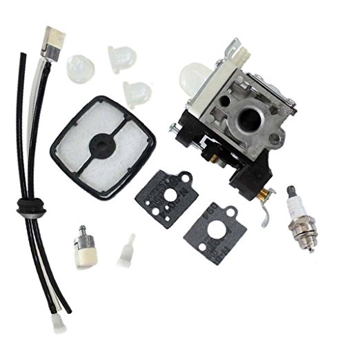 HURI Carburetor with Fuel Line Kit for RB-K85 Echo PB-251 PB-265L PB-265LN Blower A021001350 A021001351 A021001352