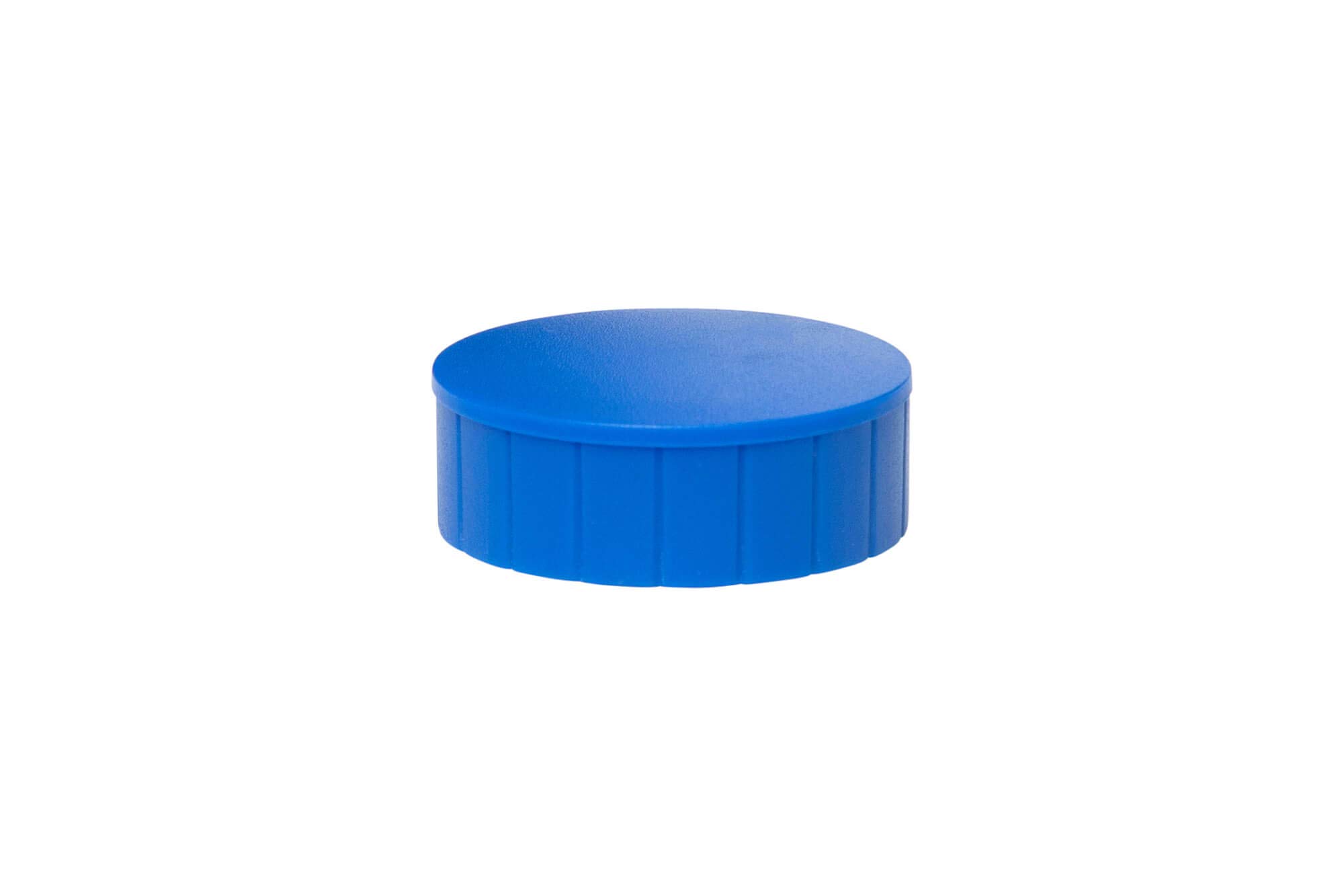MAUL MAULsolid Magnets, Diameter 38 mm (Pack of 10), Mini Magnets Made of Plastic with 2.5 kg Adhesive Force, Strong Magnets for Whiteboard and Magnetic Board, Ideal for Office, Home Office and