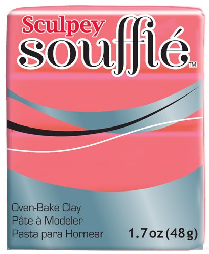 UPC 715891663356, Polyform SU6-6633 Sculpey Souffle Clay, 2-Ounce, Mai Tai