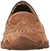 Skechers Women's Bikers-Pedestrian Memory Foam Moccasin,Brown Suede,8 M US