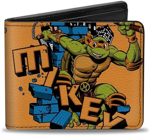 Amazon.com: Buckle-Down Nickelodeon Wallet, Bifold, Teenage Mutant