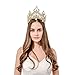 DcZeRong Queen Crowns Gold Women Crowns For Prom Pageant Party Queen Rhinestone Full Crowns