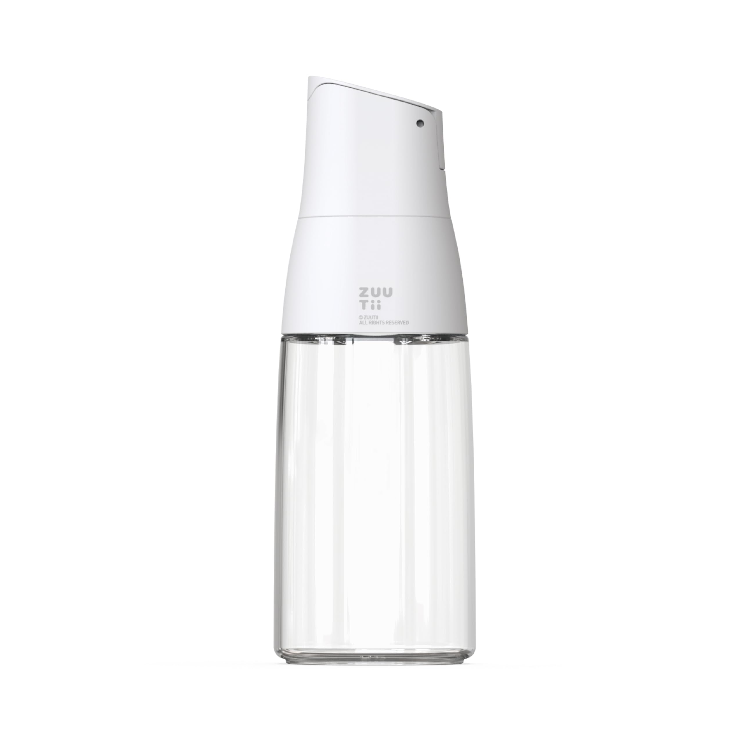 Photo 1 of Zuutii Olive Oil Dispenser - Drip Free Spout, Glass Bottle for Kitchen, Cooking Oil & Vinegar Dispenser, Soy Sauce Container, Yukon White