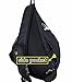 20” HBAG Sling Backpack Single Strap Shoulder Bag, Audio & Bottle Pocket, Black