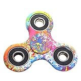 Sungpunet Tri-spinner New Style Cool Finger Spinner Toy Stress Reducer Hand Spinner Toy Anti-anxiety with Ceramic Bearing for ADD ADHD Autism Adult Children