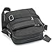Small Genuine Leather Cross Body Messenger Bags Satchel Shoulder Bag for Men Black