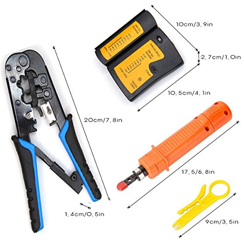 image for Fstop Labs CloverTale Network Tool Repair Kit, Ethernet POE LAN Cable 