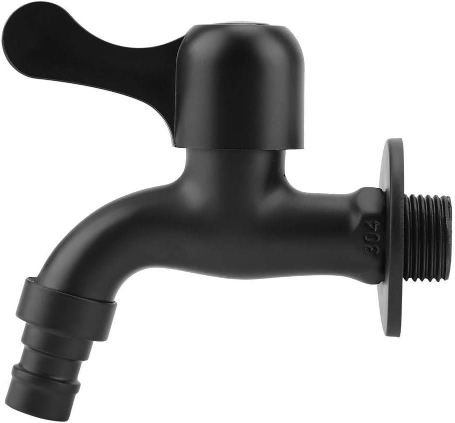 Stainless Steel Wall Mount Faucet for Garden Bathroom Basin Kitchen Sink G1/2" Water Dispenser Tap, Washing Machine - Image 4