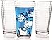 Circleware Windowpane Huge Set of 16, Heavy Base Drinking Glasses and Whiskey Cups Home & Kitchen Entertainment Glassware for Water, Beer, Juice, Ice Tea, Beverage Gifts, 8-16oz & 8-13oz