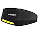 Sweatband, Tomight Moisture Wicking Headband Wrap with Pullover Design Both for Men and Women (Black)