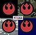 Rebel Alliance Star Wars Inspired Art Tactical Morale Hook+Loop Patch