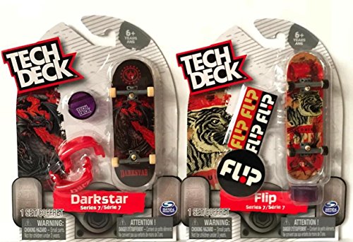 Tech Deck Darkstar & Flip Series 7 Fingerboard Toy Skateboar