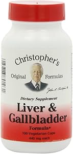 Dr. Christopher's Original Formulas Liver and Gall Bladder Formula Capsules, 100 Count