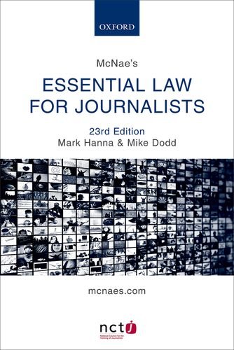 [B.e.s.t] McNae's Essential Law for Journalists<br />[P.P.T]