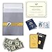 Fireproof Document Storage Bag by DocuBank - 15x11 Double Layer Heat & Water Resistant Protection | FIRE SAFETY EBOOK INCLUDED | Money, Firearms, Personal Items, Valuables, Lipo Battery