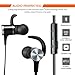 Wireless Headphones IMPERO Magnetic Earbuds Sport Bluetooth Headphones with Microphone, Wireless Earbuds Sport Headphones Wireless Bluetooth Headphones Running Headphones Workout headphones (Black)