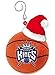 Sacramento Kings Official NBA 3 inch x 2 inch x 4 inch Team Ball Christmas Ornament by Evergreen 200816