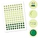 Big Dot of Happiness Twins Two Peas in a Pod Caucasian - Baby Shower or Birthday Party Round Candy Sticker Favors – Labels Fit Hershey’s Kisses (1 sheet of 108)