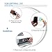 Valuetoner Remanufactured Ink Cartridges Replacement for HP 60 D8J23FN CC640WN CC643WN for Envy 100 110 120, Deskjet D1660 D2530, Photosmart C4680 D110a Printer (1 Black, 1 Tri-Color, 2 Pack)