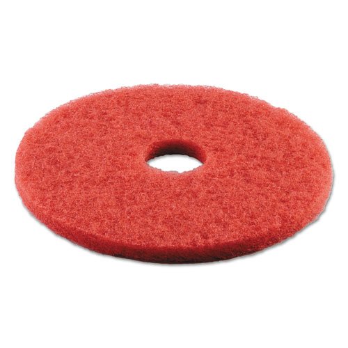 Premiere Pads PAD 4016 RED 16 Inch Standard Floor Buff Pad- Red - Case of 5