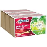 Diamond GreenLightTM Kitchen Matches - 3 Pack - 300 Matches per Pack x 3 = 900 Match (Strike anywhere)