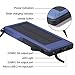 Titita Solar Charger, 10000mAh Quick Charge 3.0 Solar Power Bank with 2 USB Port and 1 LED Light, Solar Panel Portable Charger with Carabiner and Waterproof Function for IOS/Android Cellphones