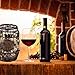 Alayna Cork Holder, Barrel For Wine Cork Collection, 8.5 inch, Metal, Vintage, Classy, Bronze Design
