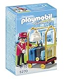 PLAYMOBIL Porter with Baggage Cart