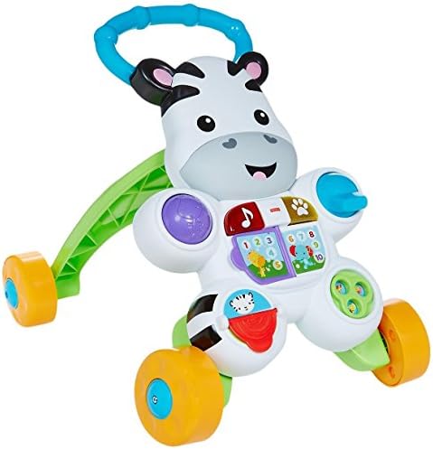Fisher Price Learn with Me Zebra Walker - 0-12 Months - First Adventures